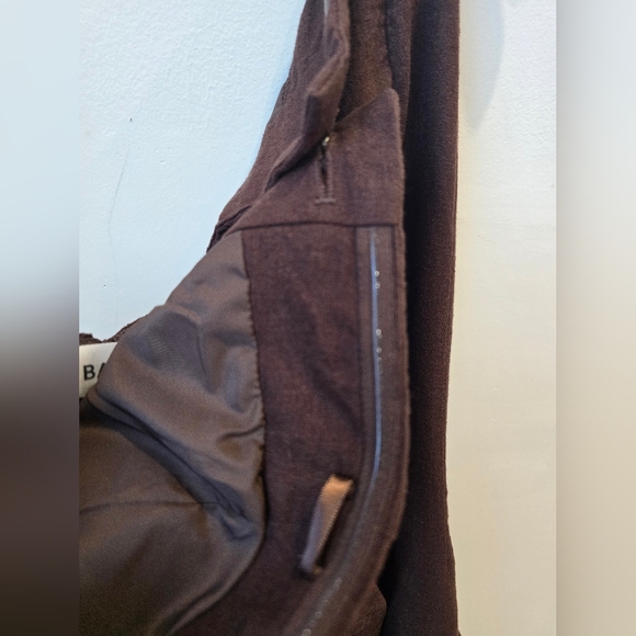 BAILEY Brown LINEN Button-Down CORSET Top Sleevless Size M L - Picture 6 of 6